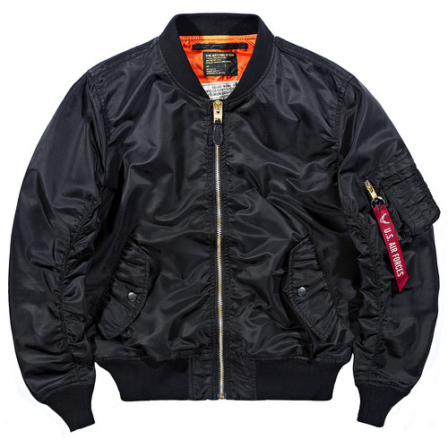 纯色空军ma1飞行员夹克