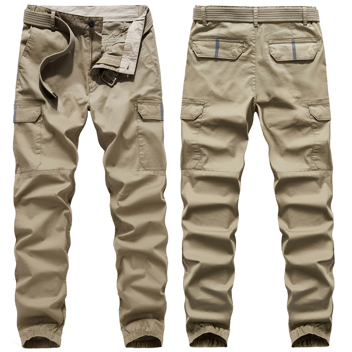 VIP工装裤男潮牌韩版宽松束脚裤春秋薄款小脚运动裤休闲长裤潮流