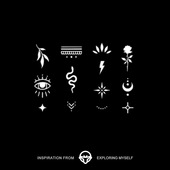 自然海娜小图合集草本纹身贴女防水防汗高级感花臂贴纸持久 再变