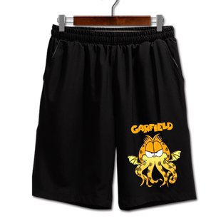 加菲猫克苏鲁神话联名旧日支配者速干五分裤子男女短裤休闲裤夏装
