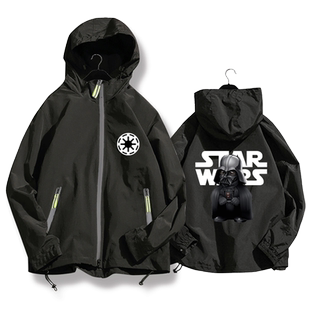绝地武士美剧周边星球大战Star Wars连帽外套男女开衫夹克上衣服
