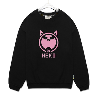 NEKO电子音乐手游泡芙ROBO世界Cytus2周边圆领卫衣男女长袖上衣服