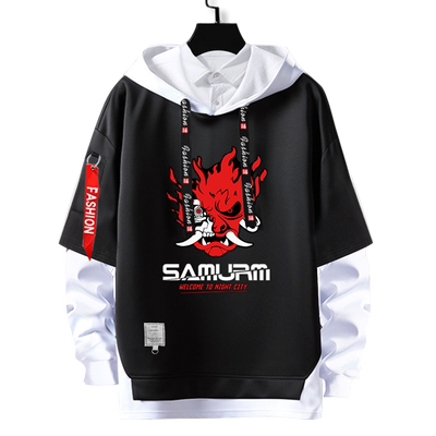 赛博朋克机械人改造卫衣服外套