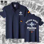 翻领上衣服 男女t恤半袖 德国家海空军陆军特种部队短袖 polo衫