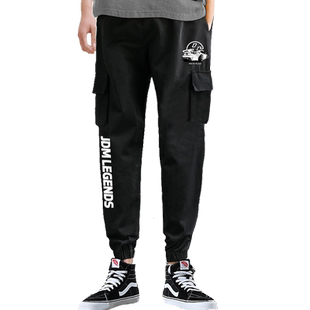 可定制丰田GT86塞恩FRSBRZ宽体火箭兔汽车改装工装裤男运动长裤子