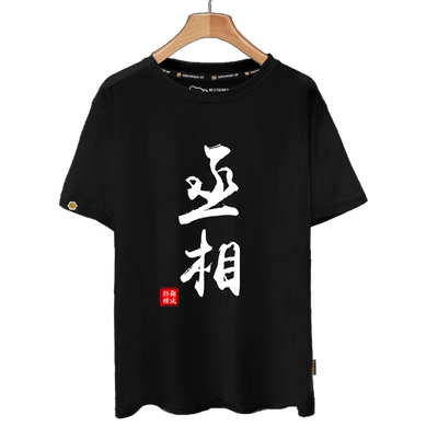 汉代官职三公九卿中国风丞相太尉御史大夫纯棉短袖t恤衫男女半袖