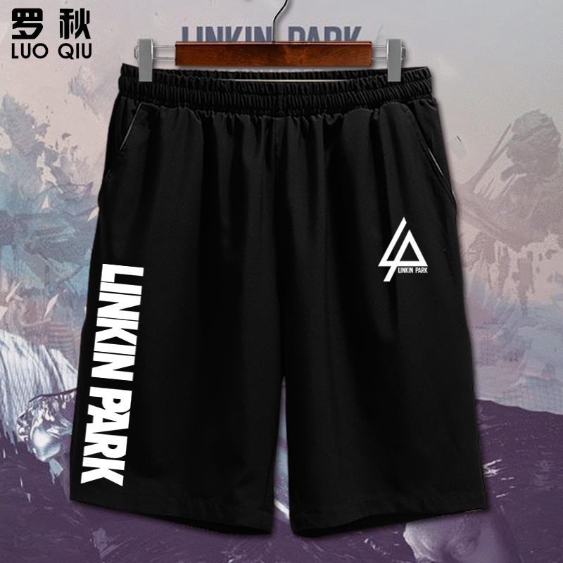 乐队欧美摇滚男士速干短裤