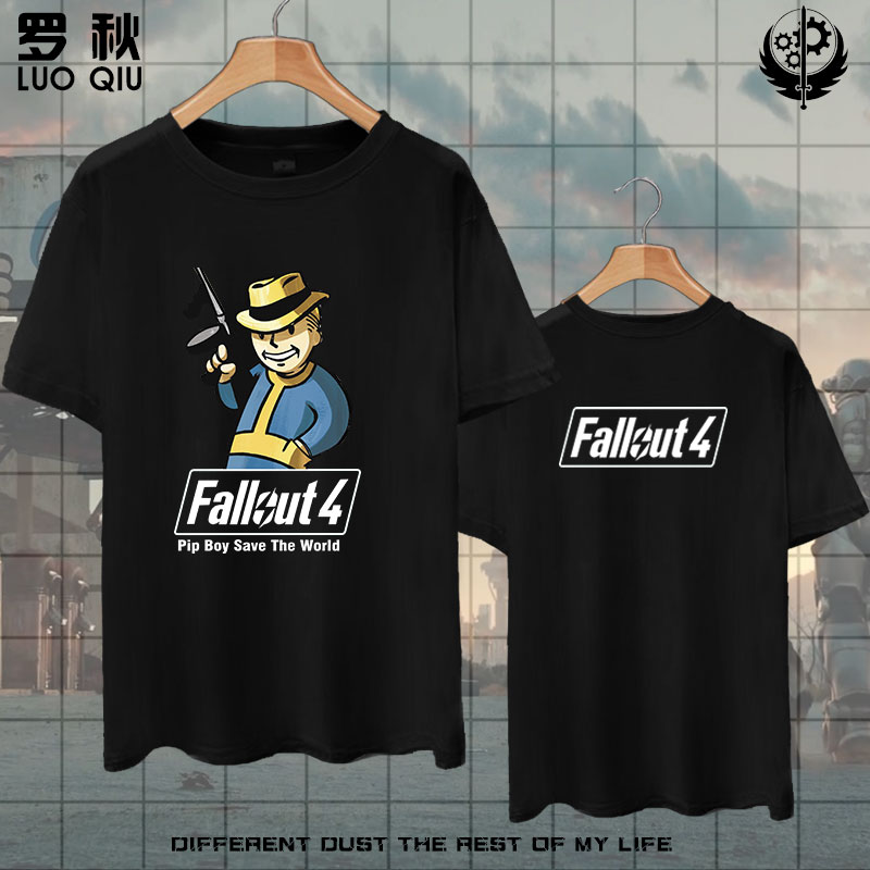 哔哔小子游戏周边纯棉短袖t恤衫