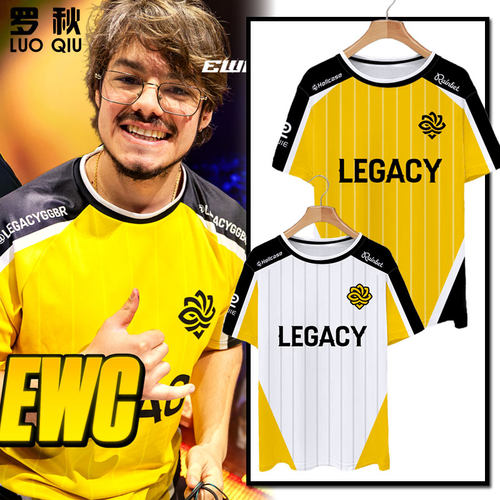 26款Legacy队服菊花战队速干T恤