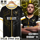 男女比赛服 t恤衫 速干短袖 vitality战队队服CSGO电竞ZYWOO载物同款