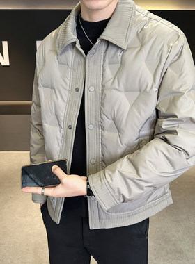 轻薄羽绒服男款秋冬季外套新款