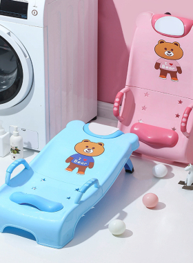 儿童洗头躺椅洗头床可折叠洗头神器小孩洗头椅宝宝洗发椅大号加厚