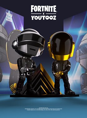 顺丰限时！GUMO 蠢朋克 堡垒之夜 联名正版 彩盒公仔限量游戏周边