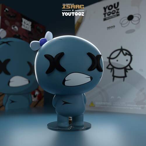 官周包邮现货Gumo Blue Baby 以撒的结合游戏 手办公仔玩偶 ISAAC