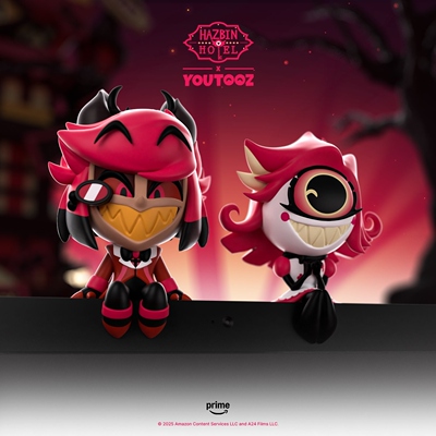 GUMO阿拉斯托Alastor妮芙蒂Niffty地狱客栈Hazbin Hotel官谷vv hh