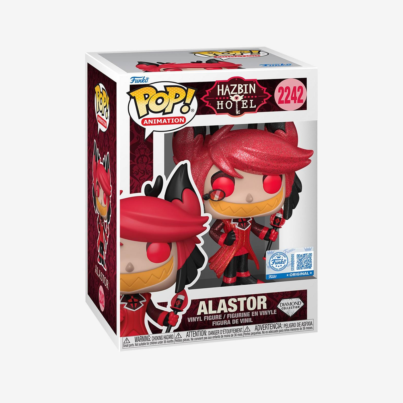 顺丰GUMO钻石限定 阿拉斯托地狱客栈 送Funko保护壳 Alastor 2242