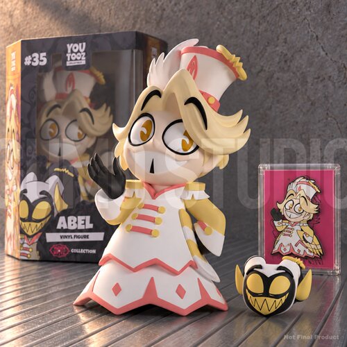 限量包邮 限定徽章Gumo 换头Abel 地狱客栈 手办公仔Hazbin Hotel
