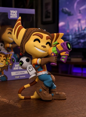 现货 Ratchet & Clank Youtooz 潮玩手办 正版 瑞奇与叮当