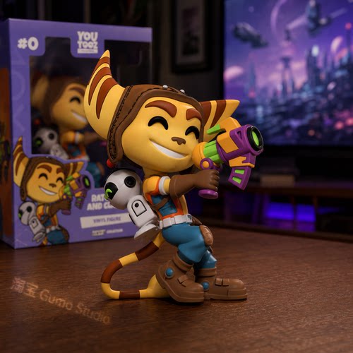 现货 Ratchet & Clank Youtooz 潮玩手办 正版 瑞奇与叮当