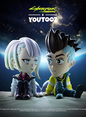 GUMO 双人 赛博朋克边缘行者 彩盒公仔 Cyberpunk2077 Lucy David