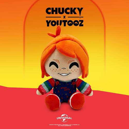 现货顺丰GUMO 鬼娃恰奇 电影周边 毛绒玩偶 正版 Chucky 23cm