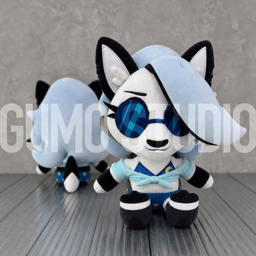 官周包邮Gumo Summer Loona 23cm 极恶老大露娜玩偶 Helluva Boss