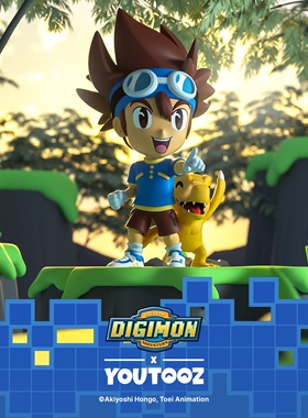 GUMO八神太一亚古兽数码宝贝周边公仔手办 RR Digimon Tai Agumon