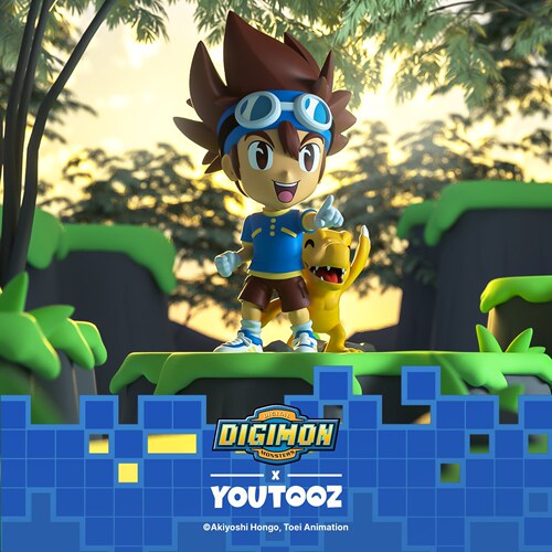 GUMO八神太一亚古兽数码宝贝周边公仔手办 RR Digimon Tai Agumon