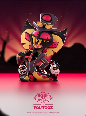 顺丰现货Gumo Sir Pentious地狱客栈官方手办徽章 HAZBIN HOTEL