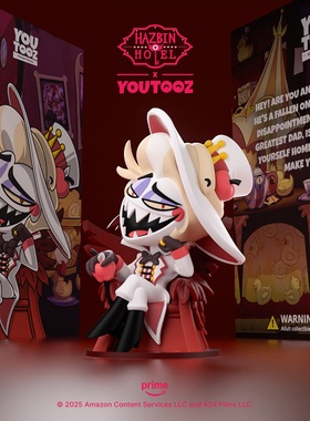 路西法 GUMO 地狱客栈 官方彩盒手办 Hazbin Hotel vv hh Lucifer