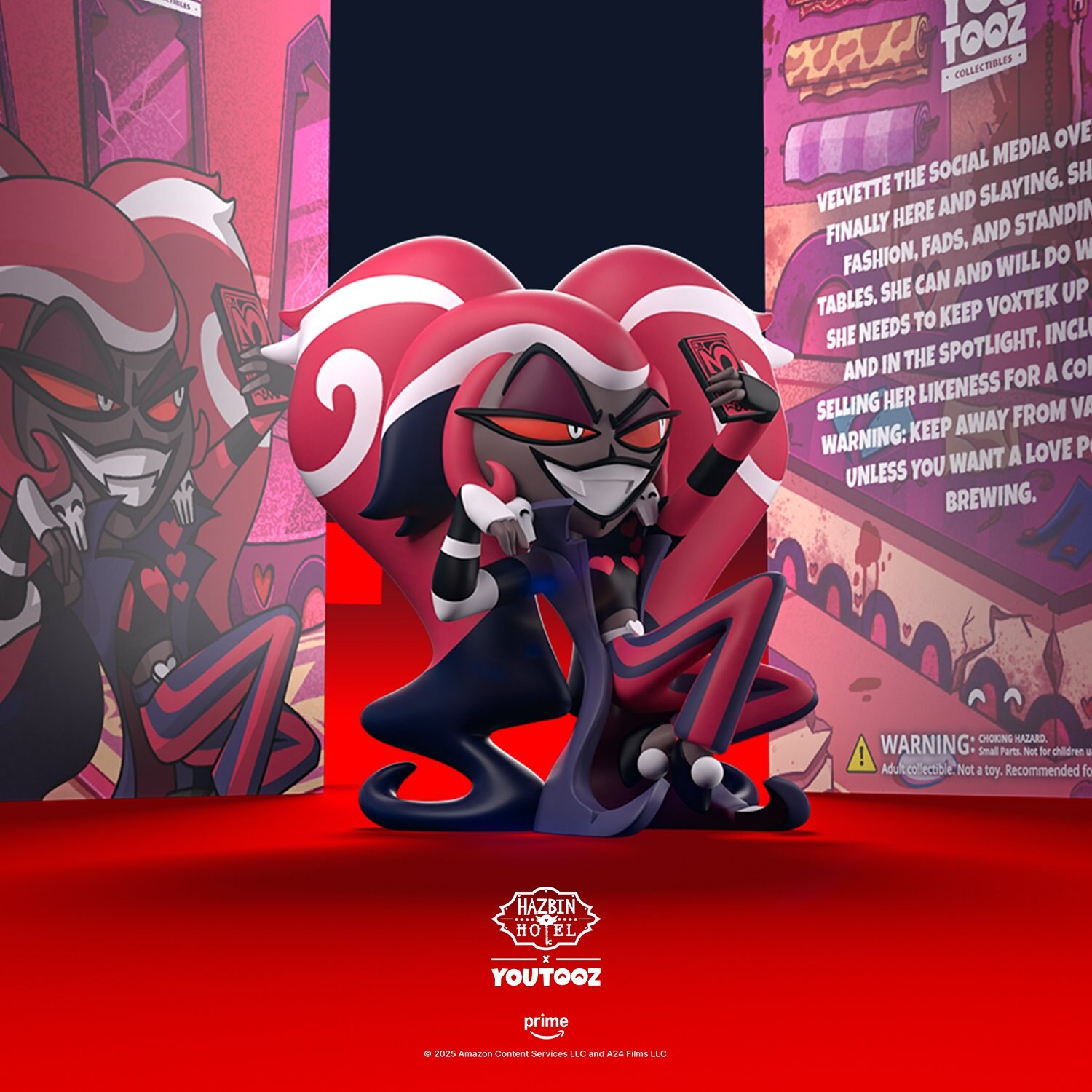 顺丰Gumo Velvette 薇尔薇缇 地狱客栈 周边正版 手办公仔 徽章图片