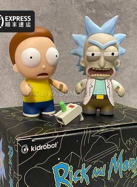 GUMO代购瑞克和莫蒂Rick and Morty周边正版Kidrobot潮玩公仔美国