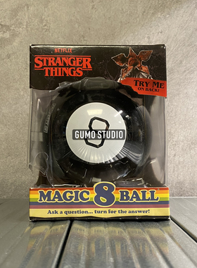 顺丰绝版Gumo怪奇物语 × 神奇8号球限量联名魔法球 Magic 8 Ball