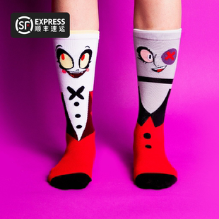 GUMO地狱客栈动漫正版周边官谷袜子 Hazbin Hotel Charlie Vaggie