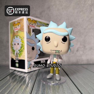 GUMO现货Rick and Morty瑞克和莫蒂周边FUNKO酒壶手办公仔正版112