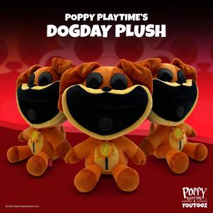 GUMO 波比的游戏时间 正版玩偶 Poppy Playtime DogDay 23cm