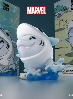 GUMO现货 Jeff 鲨鱼杰夫 海豚 漫威争锋  手办 Marvel Rivals RR