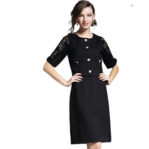 奈昕让您穿着好看个性化私人订制 94331 new dress时尚女装韩版修