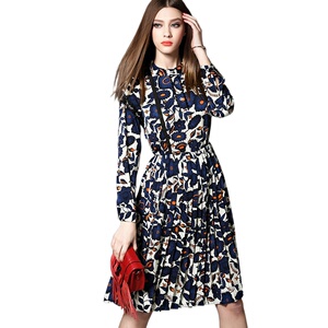奈昕让您穿着好看个性化私人订制 115124 new dress熟女气质立领