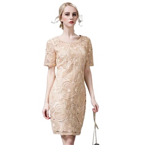 奈昕让您穿着好看个性化私人订制 113157 new dress华丽时装短袖