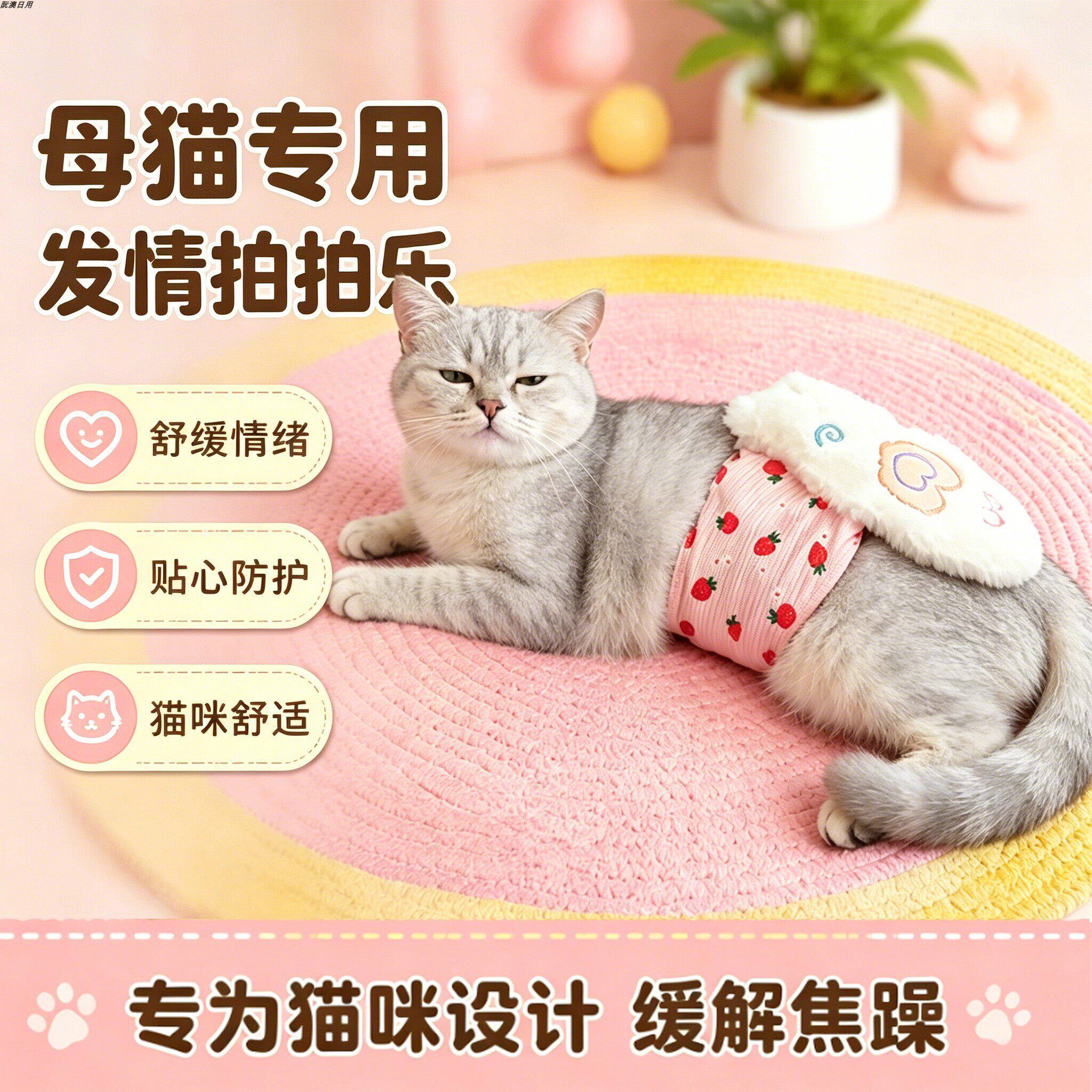 银渐层专用母猫发情玩具自慰器猫发情期小猫安慰安抚泻火拍打神器