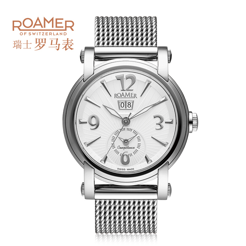 roamer瑞士自动机械手表男士