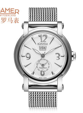 瑞士罗马表ROAMER信心两地系列ETA2892机芯全自动机械表男士手表