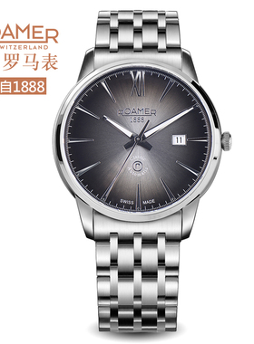 瑞士罗马表ROAMER信心纤薄系列ETA2892机芯全自动机械表男士手表