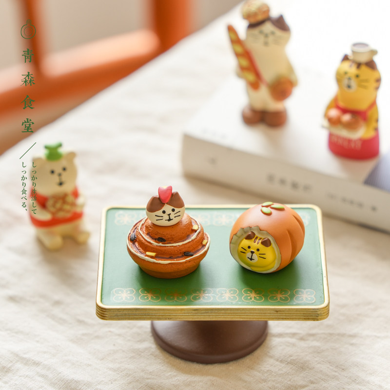 Decole面包咖啡馆主题装饰摆件