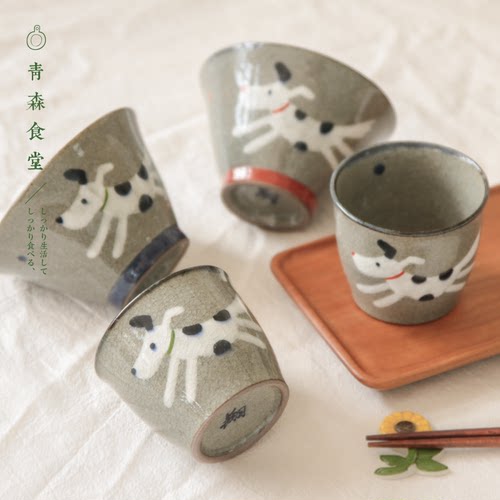 翔芳窑陶瓷猪口茶杯饭碗
