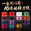 专用线 手串弹力绳进口扁丝弹力线耐磨透明串珠绳文玩水晶穿珠子
