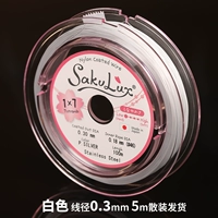 Белый, 0.3mm, 5м, 1м