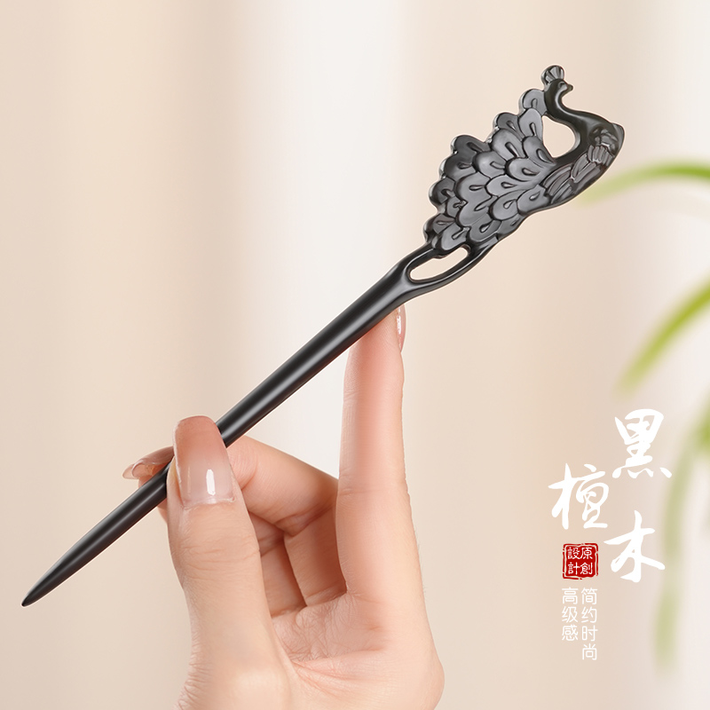 新中式古风女日常通勤高级感发簪