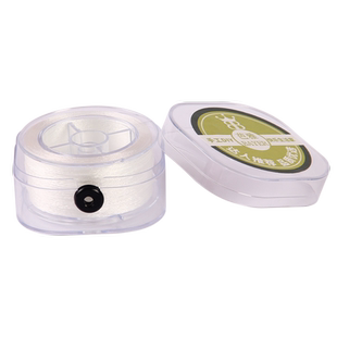 穿珍珠项链专用线和扣头diy串小米珠手链的配件针材料弹力串珠绳